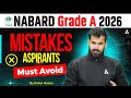 NABARD Grade A 2026 Preparation Strategy | Common Mistakes Aspirants Make | Rahul Meena