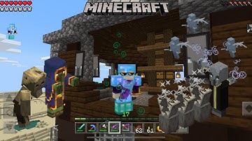 Saving Fred the villager from the pillager armies!