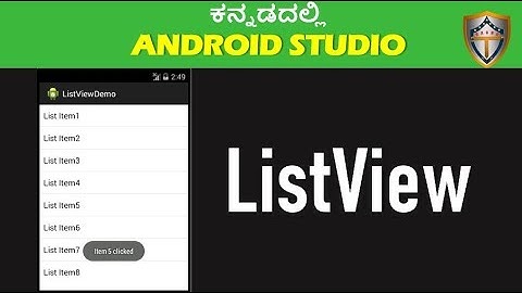 How to Create ListView in Android Studio | Step-by-Step Tutorial for Beginners