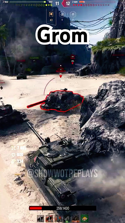 Grom Turns the Game! 10K Damage, 9 Kills #worldoftanks #Grom #oysterbay #epicgameplay