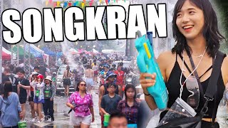the BEST Songkran festival ever! (i got on the news )