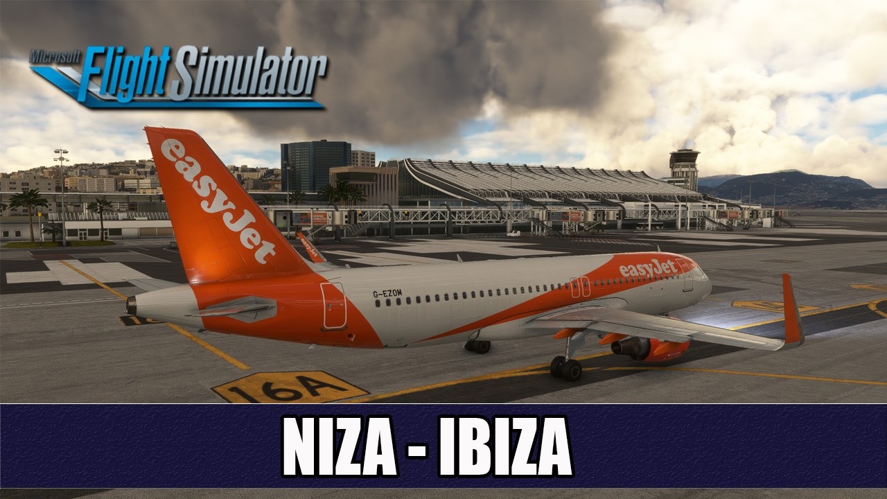 Flight Simulator 2020 ✈️ | Vuelo Online | Niza a Ibiza | A320 EasyJet