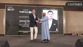Ridvan Yigit at the prestigious Business Excellence & Leadership Awards 2026,