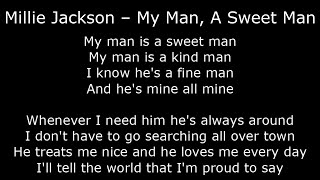 Northern Soul - Millie Jackson – My Man, A Sweet Man - With Lyrics