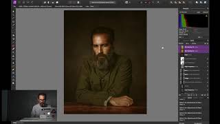Colour grading for dramatic portraiture in Affinity Photo with Ivan Weiss