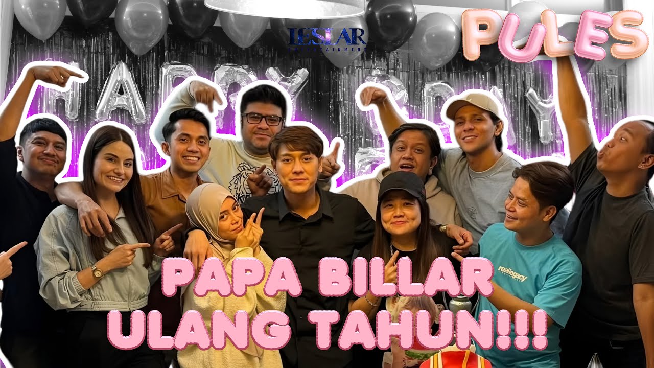PULES : BUNDA LESTI UNDANG SAHABAT-SAHABAT RAMAIKAN ULTAH PAPA BILLAR!!!
