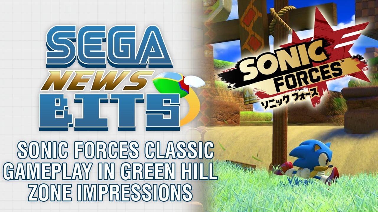 Novo gameplay de Sonic Forces clássica mostra fase Green Hill Zone