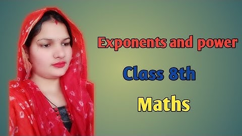 @Ex.12.1Q.2||Chapter: Exponents and power math 8th class Ncert||