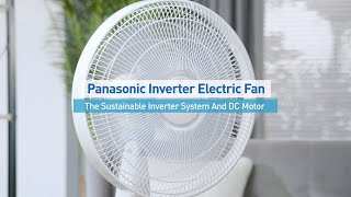 Get Fresh Air And Bigger Savings With Panasonic Inverter Electric Fan​