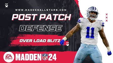 New Post patch HEAVY BLITZ  No loop Defense!  Madden 24