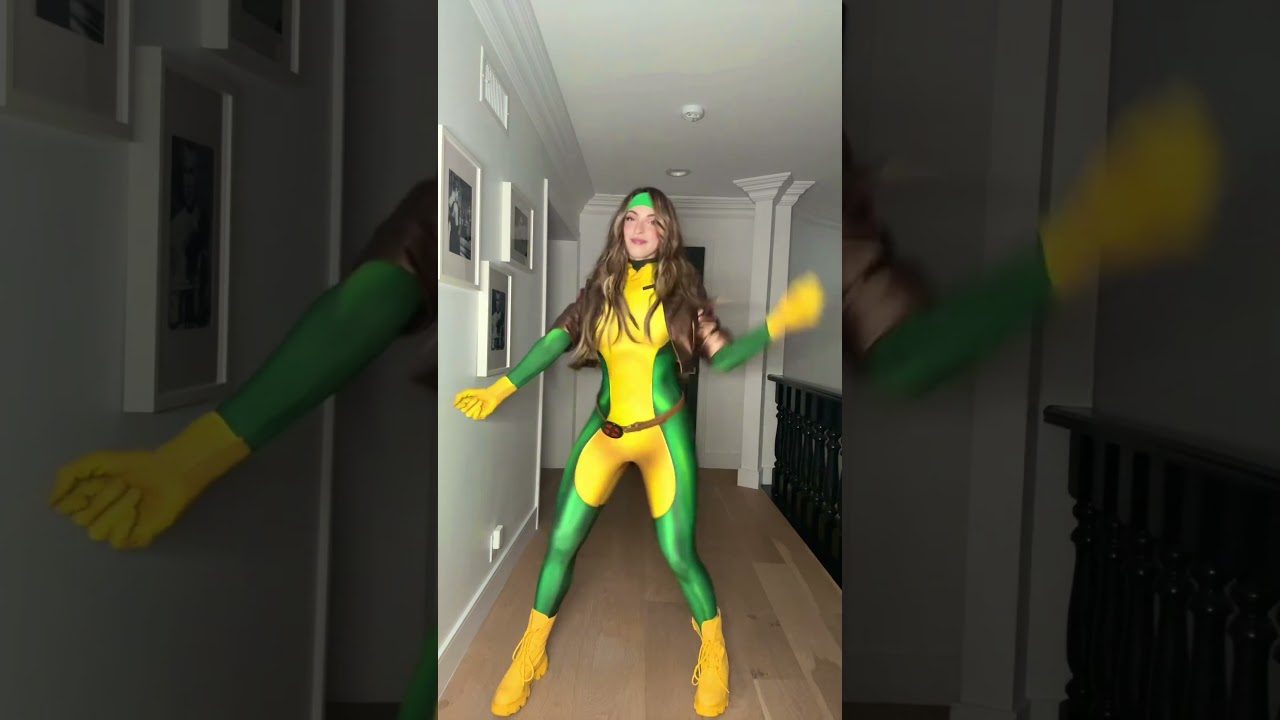 Rogue dance 🕺 #xmen #rogue #cosplay