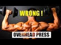 SHOULDER OVERHEAD PRESS लगाते हुए सावधान रहे इन 5 गलतियों से !