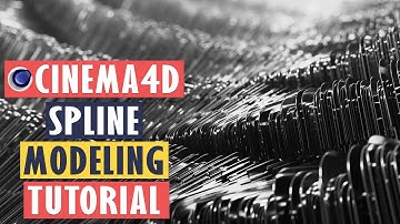 Cinema 4D Spline Modeling Tutorial | Beginners Guide | Spline Fundamentals