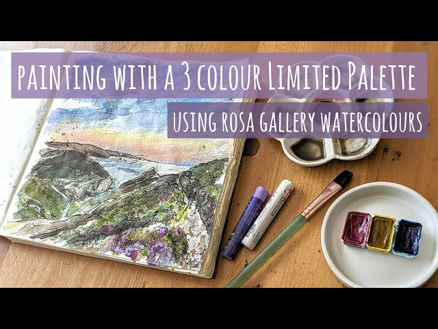 ROSA GALLERY WATERCOLOR REVIEW Professional Art Supply Painting