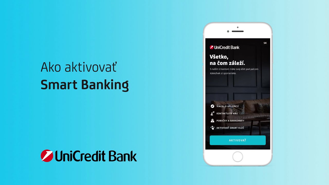 Jak aktivovat aplikaci UniCredit Bank?