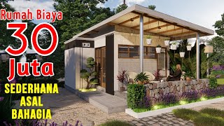 Tiny House! Cara Bangun Rumah  30 JUTA an yang SEHAT dan HEMAT