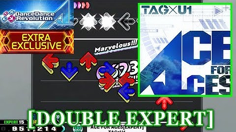 【DDR A】 ACE FOR ACES / TAG×U1 [DOUBLE EXPERT] 譜面確認+Clap
