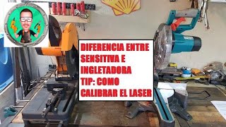 Diferencia entre sierra sensitiva e ingletadora  diferencias entre ingletadora y tronzadora.