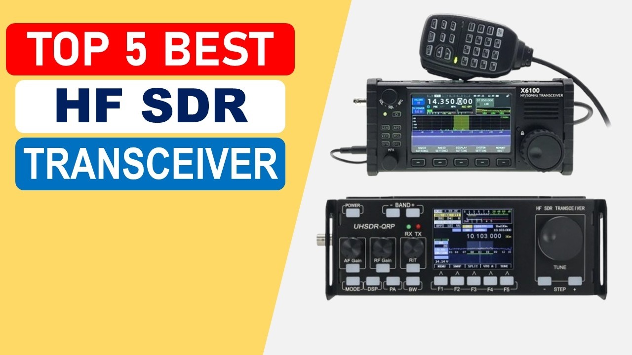 Top 5 Best HF SDR Transceiver in 2026