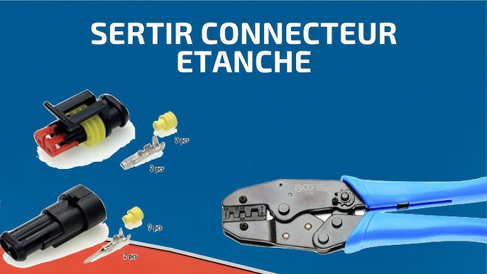 Kit Connecteurs électriques, Pince de connecteur électrique