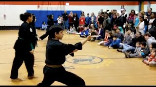 Silat Demo at Rock View Elementary School