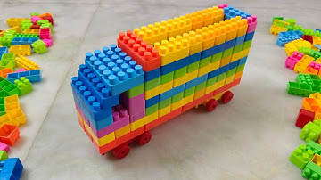 Satisfying DIY Big Truck ASMR/ Building Blocks/block game/lego building fun#asmr#buildingblocks#lego