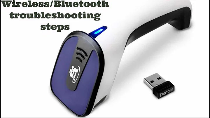 ScanAvenger Wireless/Bluetooth Troubleshooting Guide