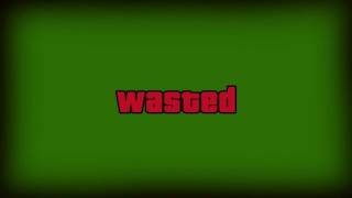 Футаж / Footage GTA 5 Wasted ХРОМАКЕЙ GREEN SCREEN