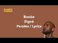 Booba  sign  paroles  lyrics  hq