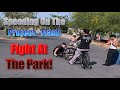 Speeding On The 3000W D.I.Y Ebike... Fight breaks out at the park!
