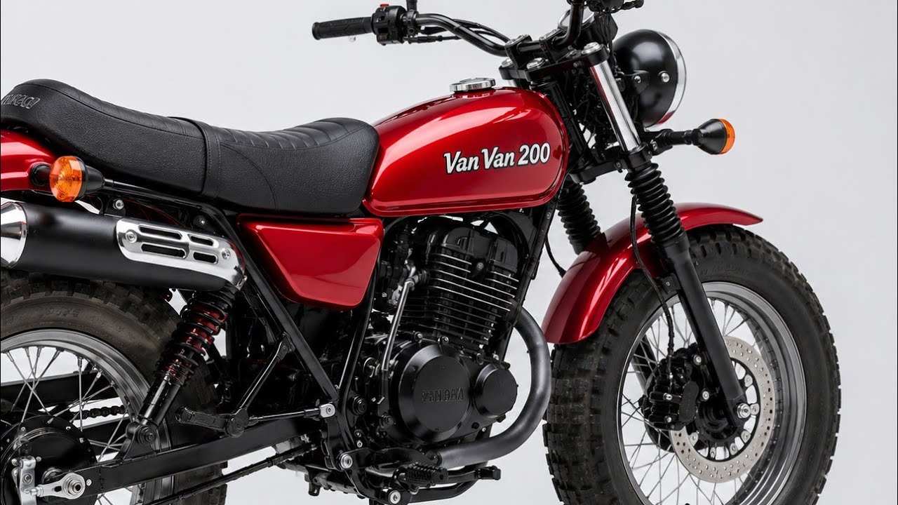 2027 Suzuki VanVan 200 – The Ultimate Fat Tire Retro Bike | Full
