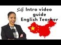 intro video guide ESL for Teachers with example