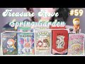 Treasure trove 59 spring garden blind box unboxing finding unicorn lucky emma aroma princess