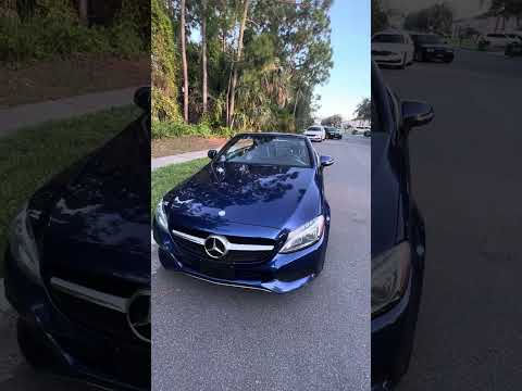 2017 Mercedes C300 Cabrio