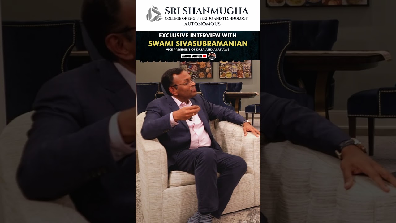 AI Is Starting to Reason and Plan’ – Amazon’s Swami Sivasubramanian | Gobinath 