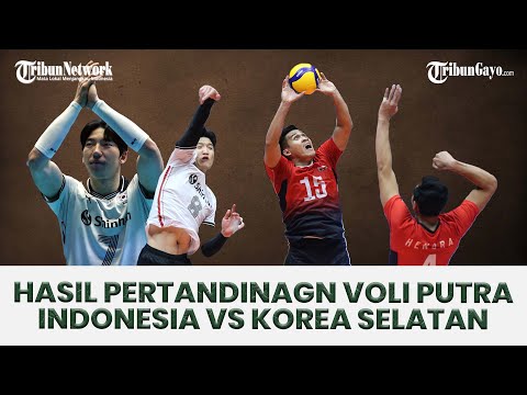 🔴 (LIVE) INDONESIA VS KOREA SELATAN : HASIL PERTANDINGAN DI AVC CHAMPIONSHIP 2023