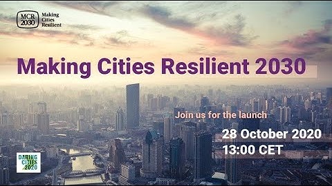 Launch of MCR2030 (28 October 2020)