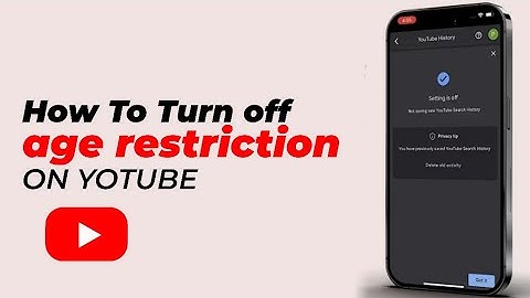How To Turn Off Age Restriction On YouTube iPhone