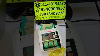 ​💨 Fastest Way to Count Cash in Delhi! Portable Machine Review w/ Fake Note Check 💸 #shorts #viral
