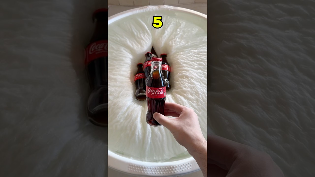 How Many Coca Cola Sink In Water?