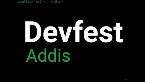 DevFest 2022: Teaser