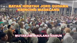 BAYAN HIDAYAH Maulana Harun..