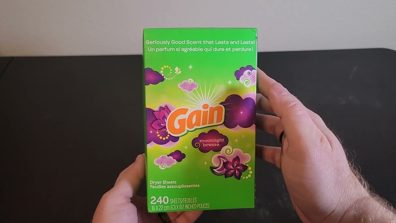 Watch This Before Buying This Gain Dryer Sheets, Moonlight Breeze!