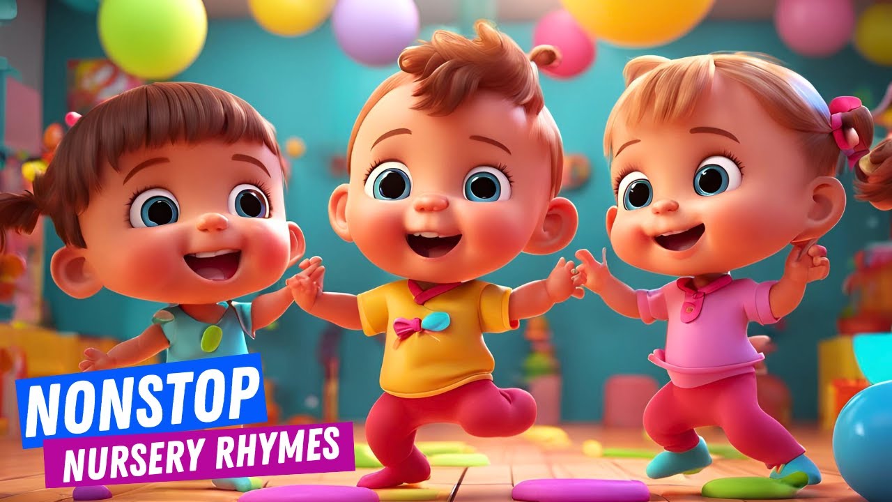 Non Stop English Nursery Rhymes | Popular Kids Songs 🎶 - YouTube