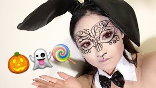 【ハロウィン】レースマスクバニーガール【メイクがトリック】