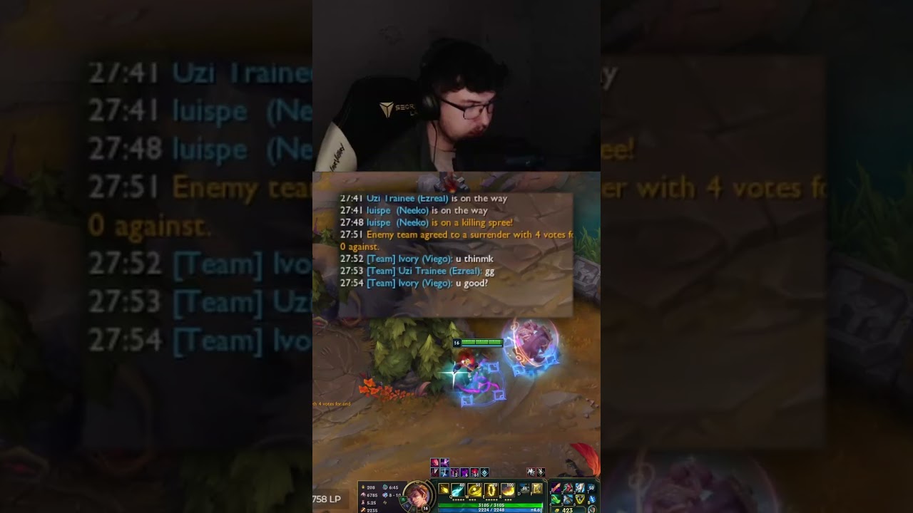 Korean Jungler flames me🤬