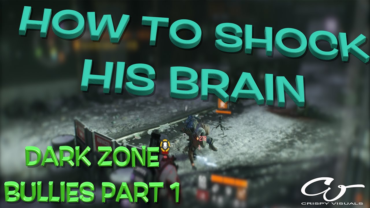 THE DIVISION | HOW TO PROPERLY USE THE SHOCK TURRET | DARK ZONE BULLIES PART 1