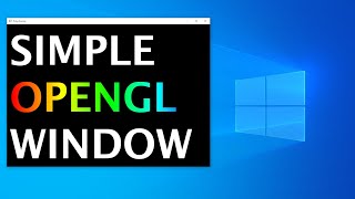 Simple Double-Buffering OpenGL Context Creation with Win32 (C/C++ on Windows)