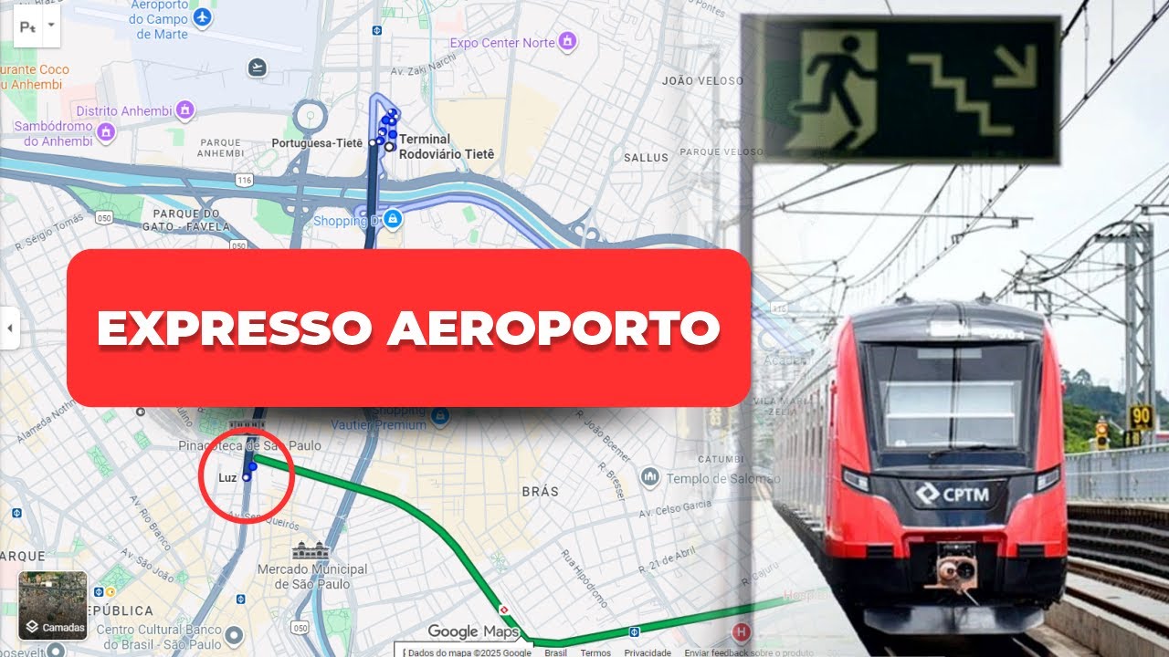 Como chegar ao Aeroporto de Guarulhos de trem pela CPTM – passo a passo completo