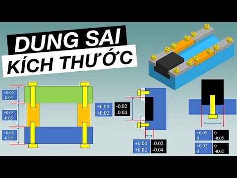 Video Dung sai kích thước trong bản vẽ_Phần 1 - youtube